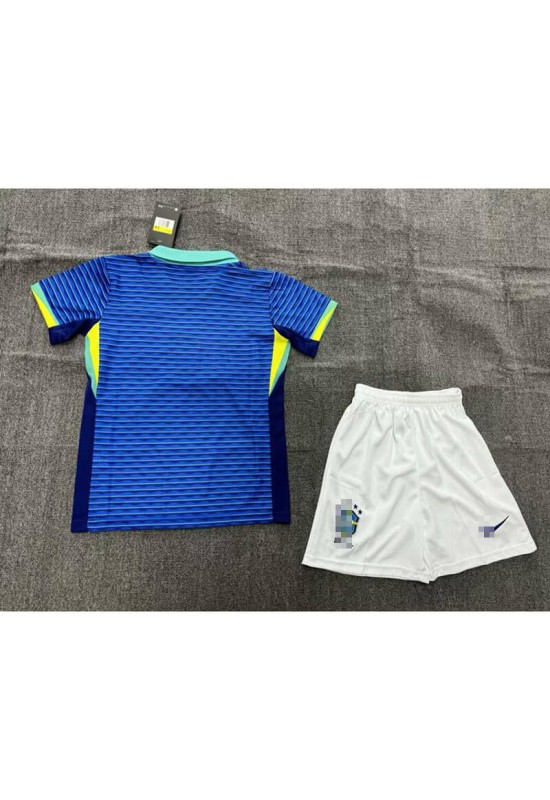 Camiseta Brasil 2024 Away Niño Kit