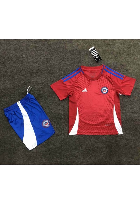 Camiseta Chile 2024 Home Niño Kit