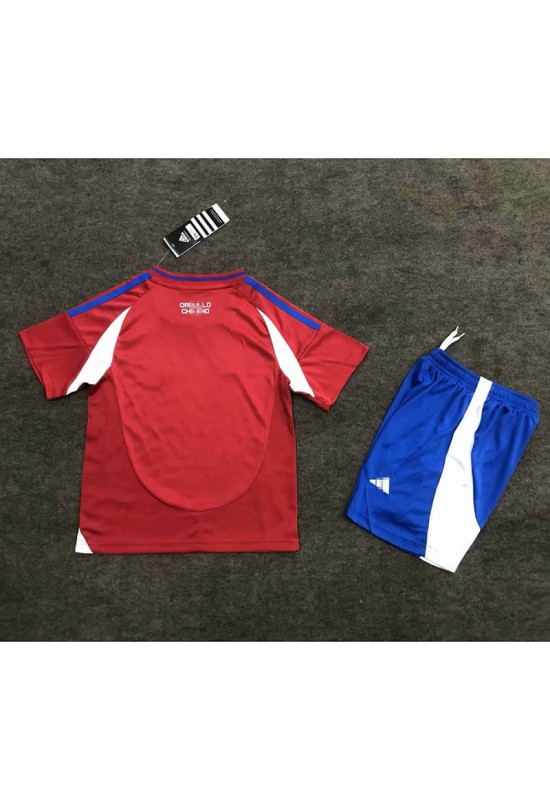 Camiseta Chile 2024 Home Niño Kit