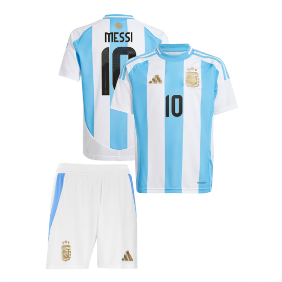 Camiseta Messi 10 Argentina 2024 Home Niño Kit