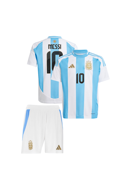 Camiseta Messi 10 Argentina 2024 Home Niño Kit