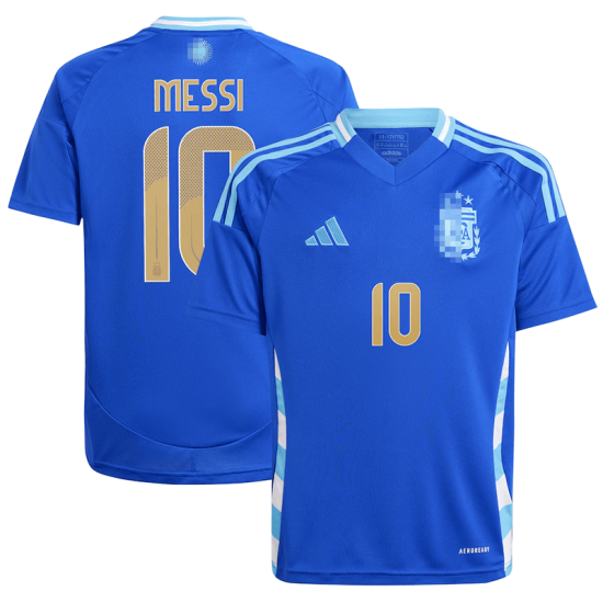 Camiseta Messi 10 Argentina 2024 Away