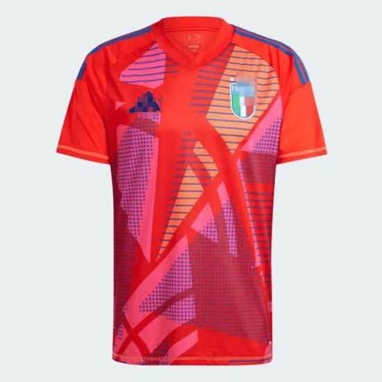 Camiseta De Portero Italia Naranja 2024