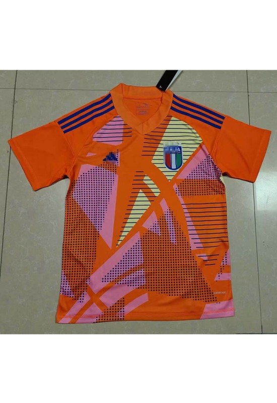 Camiseta De Portero Italia Naranja 2024