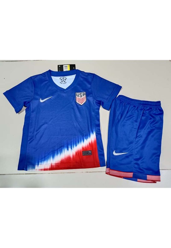 Camiseta EE.UU. 2024 Niño Kit Away