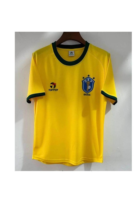 Camiseta Brasil Retro 1982 Home