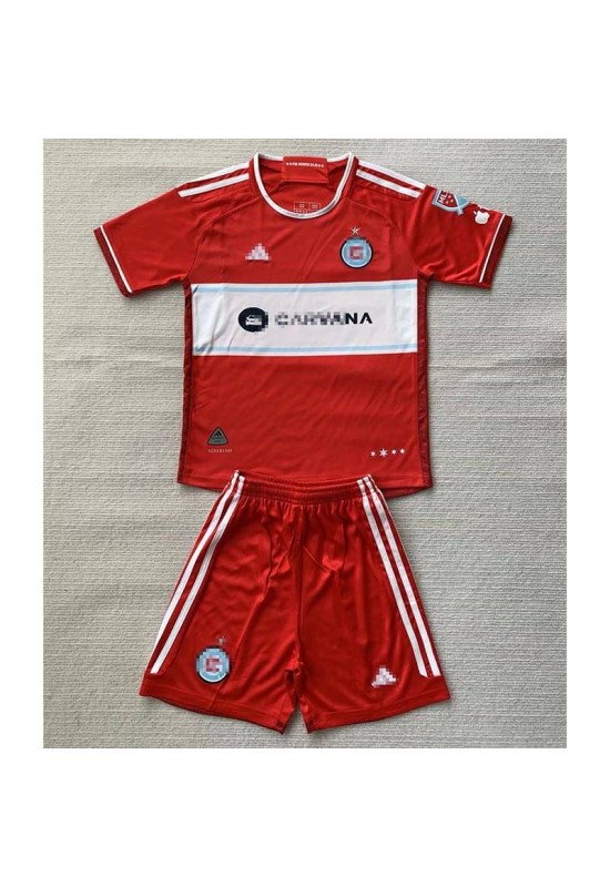 Camiseta Chicago Fire 2024/2025 Home Niño Kit