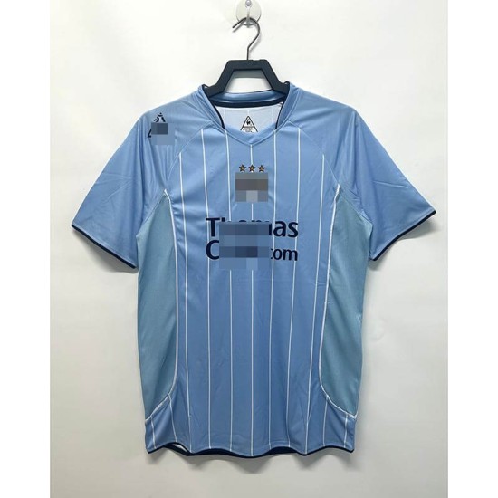 Camiseta Manchester City Retro 2007/08 Home