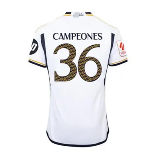 Camiseta Real Madrid 2023/2024 Home Campeones 36