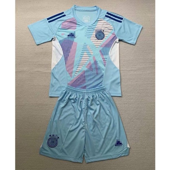 Camiseta De Portero Alemania Azul Claro 2024 Niño Kit