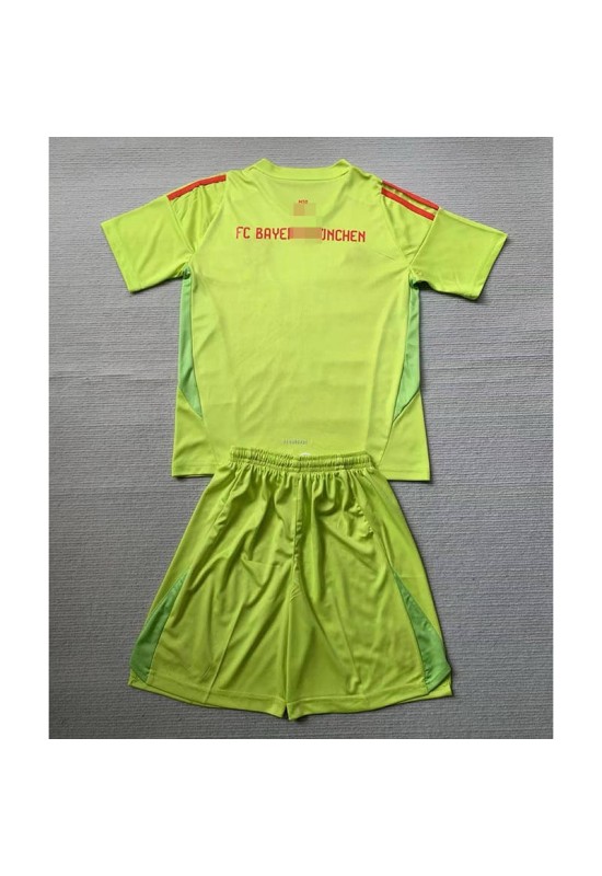 Camiseta De Portero Bayern Múnich Verde 2024 Niño Kit