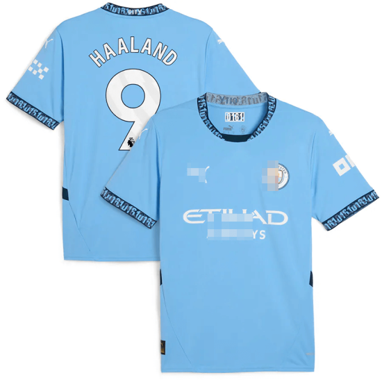 Camiseta Haaland 9 Manchester City 2024/2025 Home