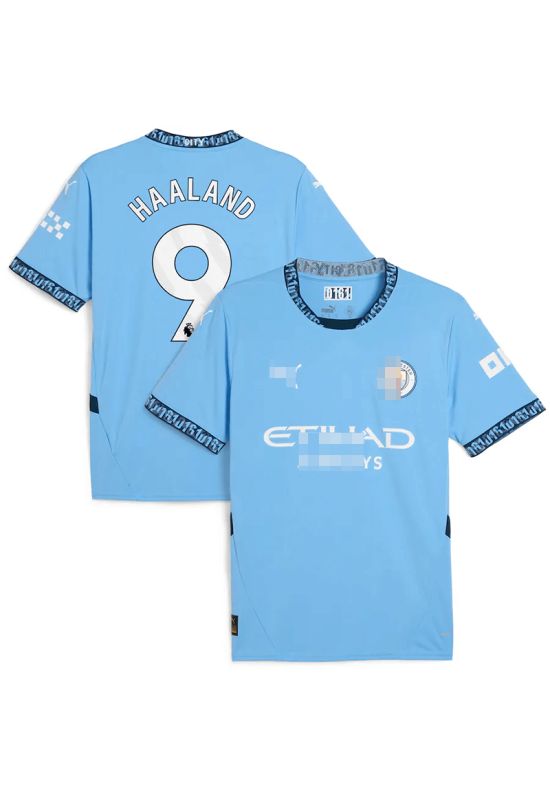 Camiseta Haaland 9 Manchester City 2024/2025 Home