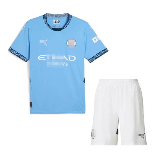 Camiseta Manchester City 2024/2025 Home Niño Kit