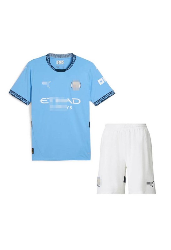 Camiseta Manchester City 2024/2025 Home Niño Kit