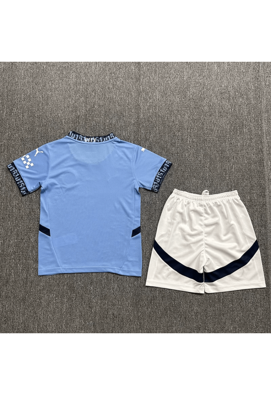 Camiseta Manchester City 2024/2025 Home Niño Kit