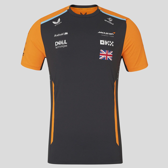 Camiseta McLaren F1 Racing Team 2024 Lando Norris #4 Negro