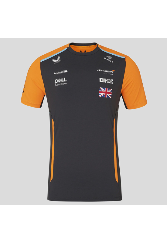 Camiseta McLaren F1 Racing Team 2024 Lando Norris #4 Negro