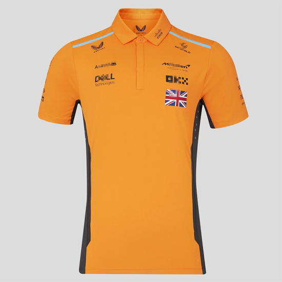 Polo McLaren F1 Racing Team 2024 Lando Norris #4 Naranja