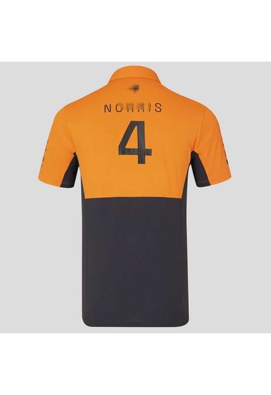 Polo McLaren F1 Racing Team 2024 Lando Norris #4 Naranja